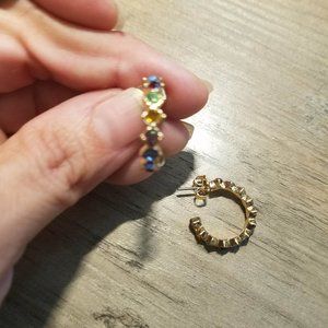 Avon Rainbow Earrings